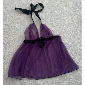 Sexy Women's Lingerie Silk Lace Sleepwear Night Dress Babydoll Pajamas One size